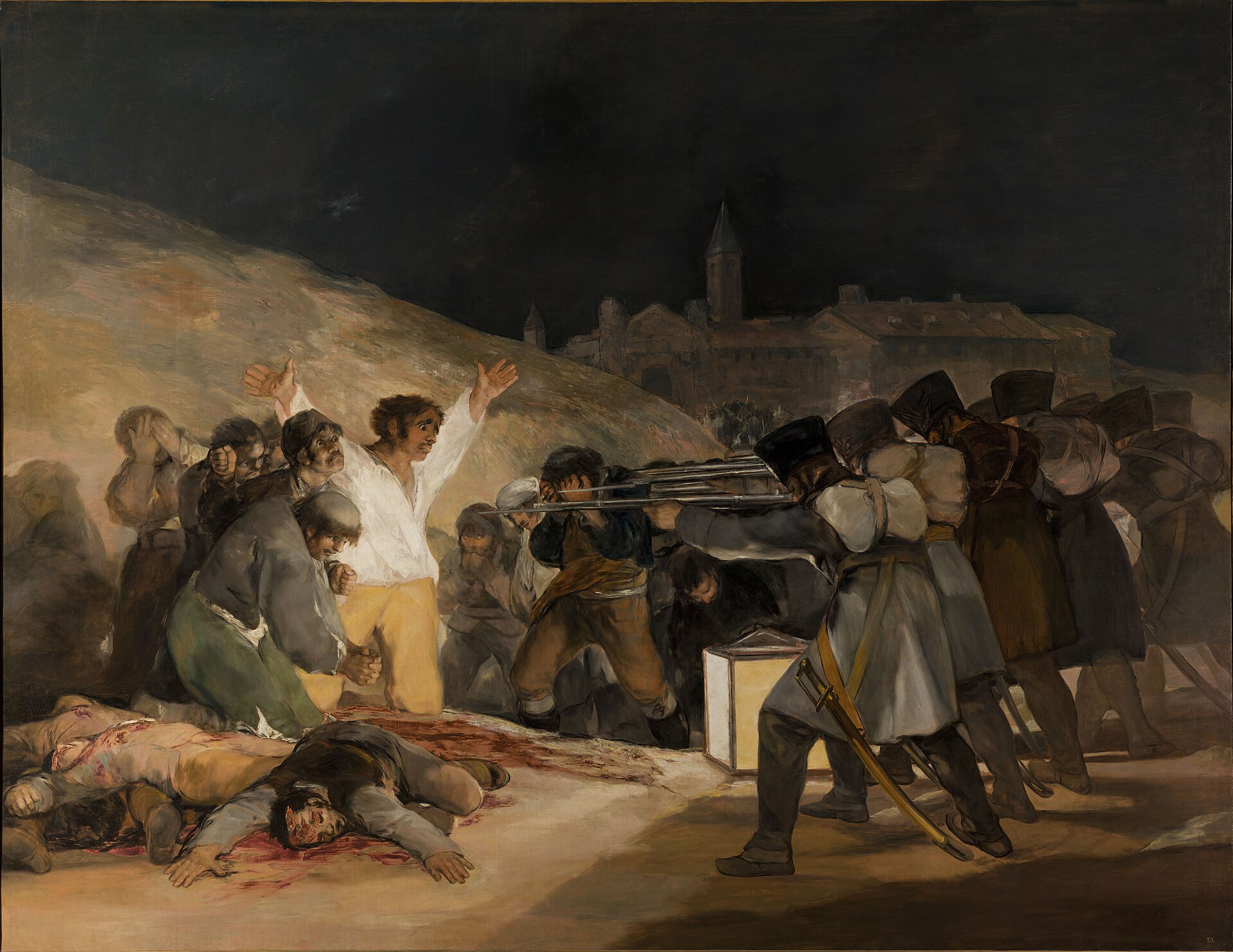 Francisco de Goya, The Third of May 1808 (1814), Museo del Prado, Madrid