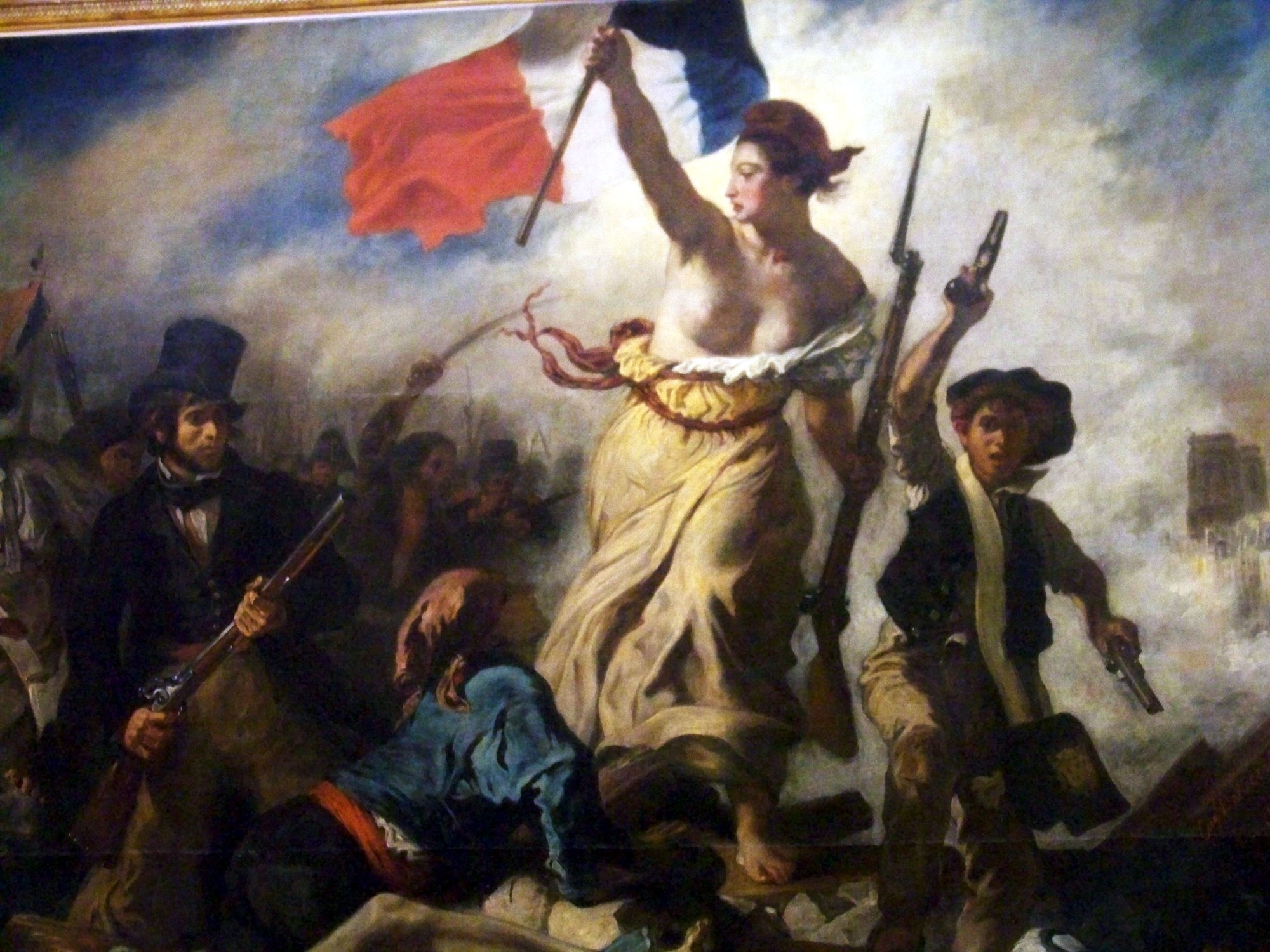Delacroix's Liberty Leading the People, now on French passports