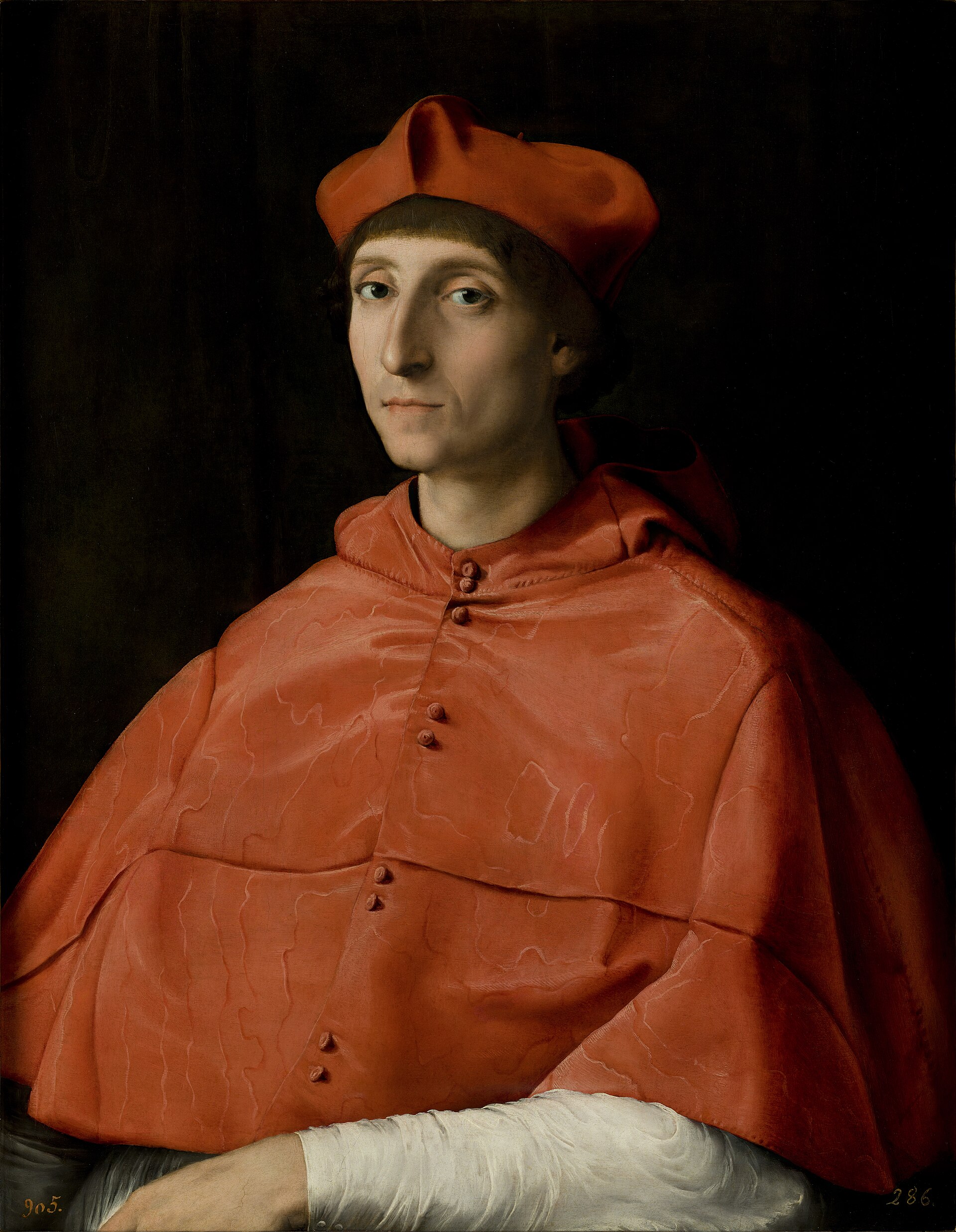 Raphael, Portrait of a Cardinal, one of the Italian Renaissance highlights of the Prado